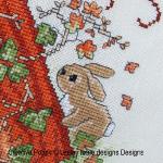 Lesley Teare Designs - Woodland Fairy zoom 3 (cross stitch chart)
