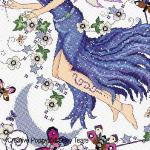 Lesley Teare Designs - Dusk Fairy zoom 3 (cross stitch chart)