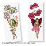Lesley Teare Designs - Flower Fairies zoom 2 (cross stitch chart)