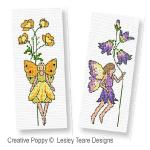 Lesley Teare Designs - Flower Fairies zoom 3 (cross stitch chart)