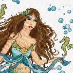 Lesley Teare Designs - Mermaid & Water Nymphs zoom 1 (cross stitch chart)