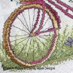 Lesley Teare Designs - Vintage Bike zoom 2 (cross stitch chart)