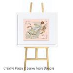 Lesley Teare Designs - Wedding Angel zoom 3 (cross stitch chart)