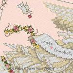 Lesley Teare Designs - Wedding Angel zoom 2 (cross stitch chart)