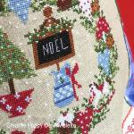 Lilli Violette - Christmas Biscuits zoom 2 (cross stitch chart)