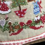 Lilli Violette - Christmas Biscuits zoom 3 (cross stitch chart)