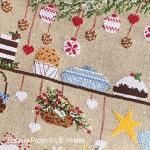 Lilli Violette - Christmas eve (La vigilia de Natale) zoom 3 (cross stitch chart)