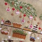 Lilli Violette - Christmas eve (La vigilia de Natale) zoom 4 (cross stitch chart)