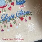 Lilli Violette - Christmas Lights zoom 3 (cross stitch chart)