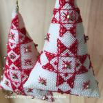 Marie-Anne Réthoret-Mélin - Miniature Christmas Cones (set of 3 hanging ornaments), zoom 4 (chart)
