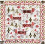 Riverdrift House - Mini Long Dogs zoom 2 (cross stitch chart)