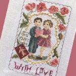 Monique Bonnin - With all my Heart (With Love / Happy Mother\'s Day), zoom 4 (Cross stitch chart)