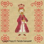 Perrette Samouiloff - Three Kings (cross stitch pattern) Melchior