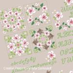 Perrette Samouiloff - Cherry Blossom motifs zoom 3 (cross stitch chart)