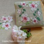Perrette Samouiloff - Cherry Blossom motifs zoom 1 (cross stitch chart)