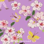 Perrette Samouiloff - Cherry Blossom zoom 2 (cross stitch chart)