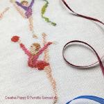 Perrette Samouiloff - Gymnastics and Figure-Skating, zoom 3 (Cross stitch chart)