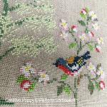 Perrette Samouiloff - Spring Birds, zoom 3 (Cross stitch chart)