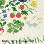 Perrette Samouiloff - Spring vegetable Patch (cross stitch pattern chart) (zoom3)