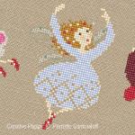 Perrette Samouiloff - Tiny Christmas Fairies zoom 3 (cross stitch chart)