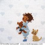 Sweet dreams - cross stitch pattern - by Perrette Samouiloff (zoom 1)