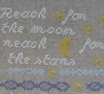 Reach for the stars... - cross stitch pattern - by Perrette Samouiloff (zoom 2)