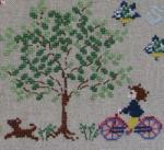 Reach for the stars... - cross stitch pattern - by Perrette Samouiloff (zoom 3)