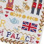 Riverdrift House - Buckingham Palace - London zoom 3 (cross stitch chart)