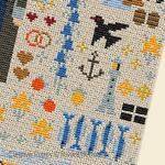 Riverdrift House - Cornish Folkies zoom 3 (cross stitch chart)