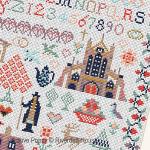 Riverdrift House - Jane Austen Sampler zoom 4 (cross stitch chart)