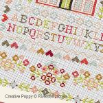 Riverdrift House - Home is where the Heart is zoom 2 (cross stitch chart)