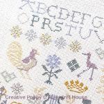 Riverdrift House - Little Dutch sampler zoom 2 (cross stitch chart)