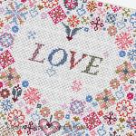 Riverdrift House - Love Heart  (and Hope variation) zoom 1 (cross stitch chart)