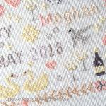 Riverdrift House - Prince Harry & Meghan Wedding zoom 3 (cross stitch chart)