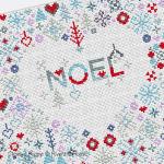 Riverdrift House - Noel Heart zoom 1 (cross stitch chart)