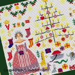 Riverdrift House - Victoria & Albert Christmas zoom 1 (cross stitch chart)