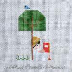 Samanthapurdyneedlecraft - Summer Reading zoom 1 (cross stitch chart)