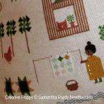 Samanthapurdyneedlecraft - Quilt Tree Forest zoom 1 (cross stitch chart)