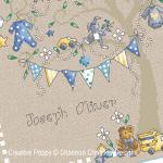 Shannon Christine Designs - Baby Boy Tree zoom 1 (cross stitch chart)