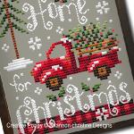 Shannon Christine Designs - Home for Christmas zoom 2 (cross stitch chart)