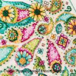Shannon Christine Designs - Paisley peacock zoom 2 (cross stitch chart)