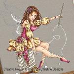 Shannon Christine Designs - Sewing Fairy zoom 1 (cross stitch chart)
