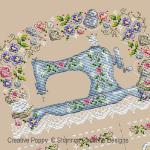 Shannon Christine Designs - Sewing Machine zoom 1 (cross stitch chart)
