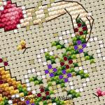 Shannon Christine Designs - Garden Fairy zoom 3 (cross stitch chart)