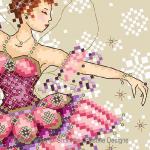 Shannon Christine Designs - Sugar Plum Fairy zoom 2 (cross stitch chart)