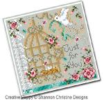 Shannon Christine Designs - Bird cage zoom 2 (cross stitch chart)