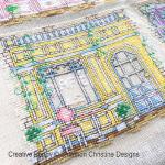Shannon Christine Designs - Parisian Shoppe fronts zoom 2 (cross stitch chart)