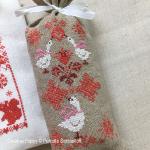 - Small Christmas Gift Bags (2) - Birds, Geese and Deer & Squirrel motifs, zoom 4 (chart)