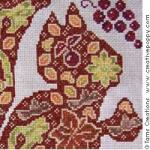 Autumn Squirrel - cross stitch pattern - by Tam\'s Creations (zoom 1)