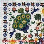 Peacock Mandala - cross stitch pattern - by Tam\'s Creations (zoom 1)